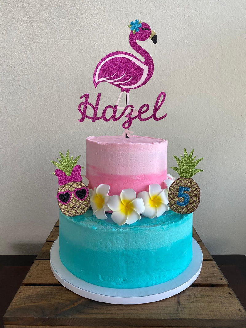 "Flamingo in Florida" Cake