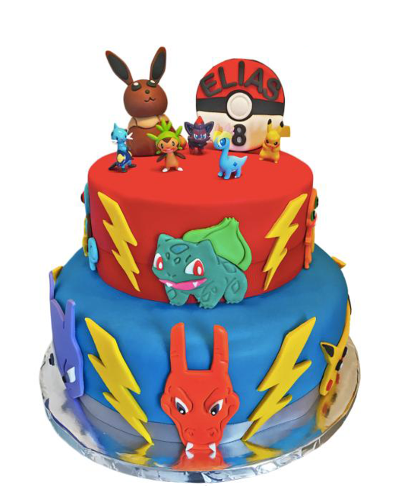 "Gotta Catch Em All" Pokemon Cake